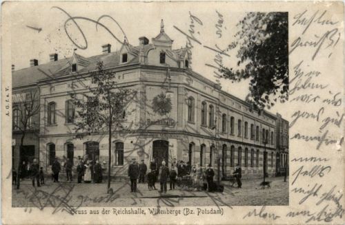 Wittenberge - Gruss aus der Reichshalle