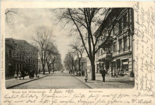 Gruss aus Wittenberge - Bahnstrasse