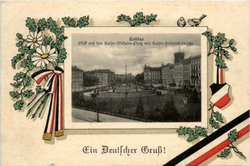 Cottbus - Ein deutscher Gruss - Feldpost