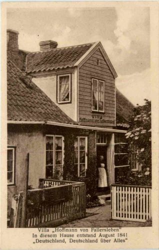 Helgoland - Villa Hoffmann von Fallesleben