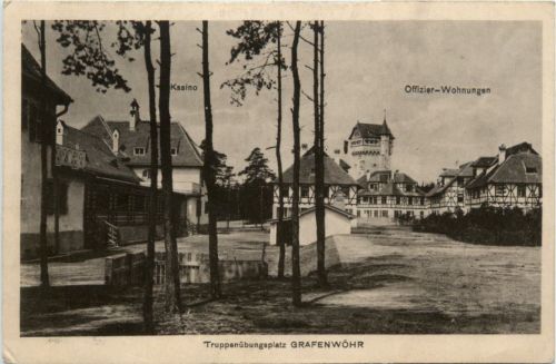 Truppenübungsplatz Grafenwöhr - Feldpost Übungskurs für Fahnen