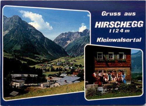 Gruss aus Hirschegg - Kleinwalsertal