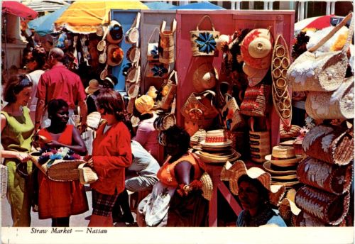 Nassau - Straw Market - Bahamas