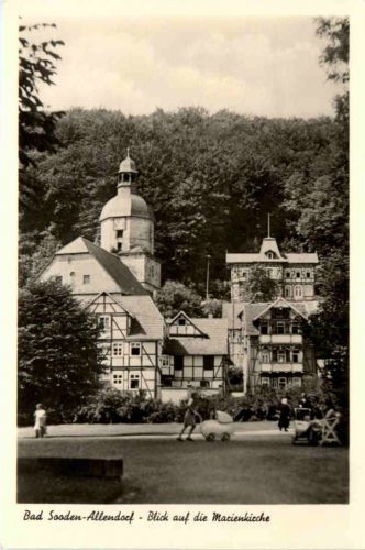 Bad Sooden-Allendorf - Blick auf die Marienkirche