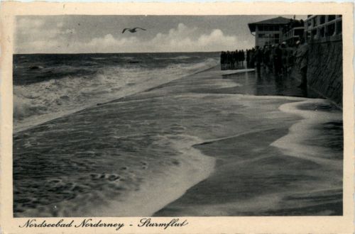 Norderney - Sturmflut