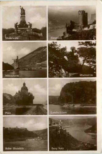 Der Rhein - Ehrenfels - Rheinstein