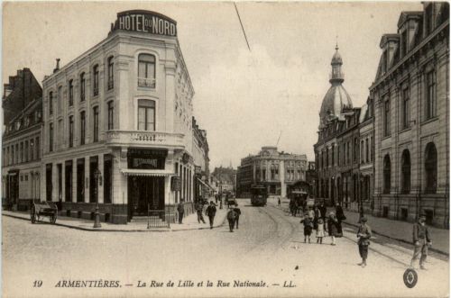 Armentieres - La Rue de Lille