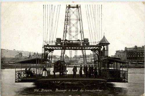 Rouen - Rassage a bord du transbordeur