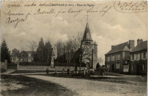 Bosville - Place de l Eglise