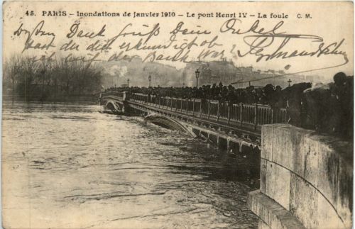 Paris - Inondations de 1910