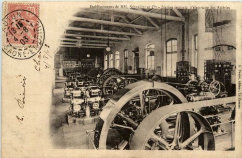 Autun - Etablissements de MM Schneider