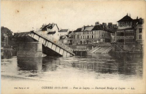 Guerre 1914-1916 - Pont de Lagny