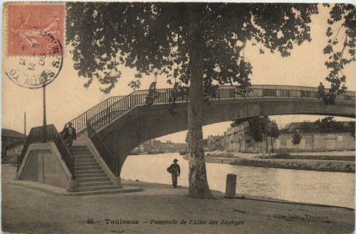 Toulouse - Passerelle de l Allee des Zephyrs