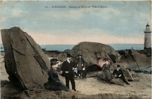 St. Nazaire - Rochers et Phare