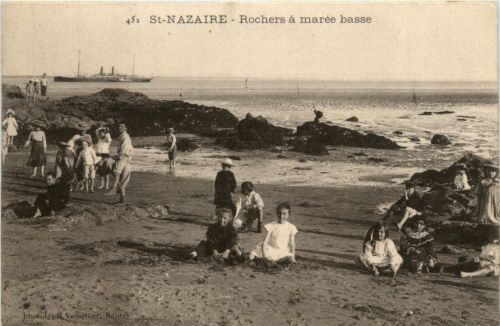 St. Nazaire - rochers a meree basse