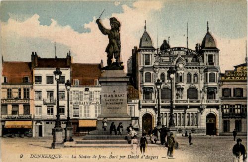 Dunkerque - La Statue de Jean Bart