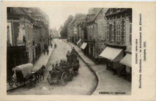 Doullens - Le ravitaillement des Allemands