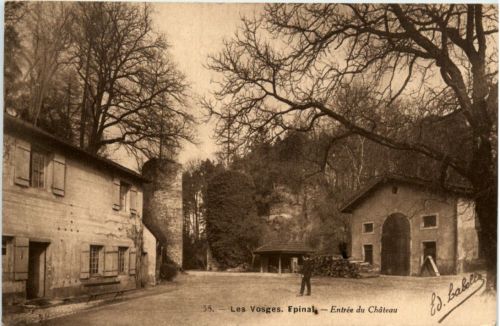 Epinal - Entree du Chateau