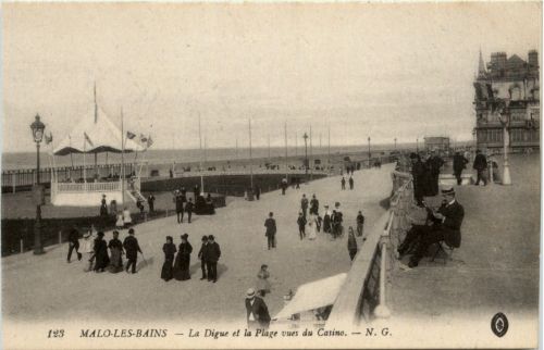 Malo les Bains - La Digue