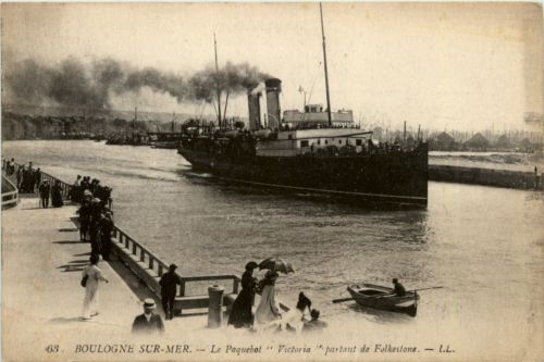 Boulogne sur Mer - Le Paquebot Victoria