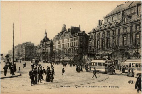 Rouen - Quai de la Bourse