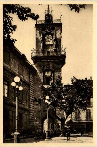 Aix en Provence - Tour de l Horologe