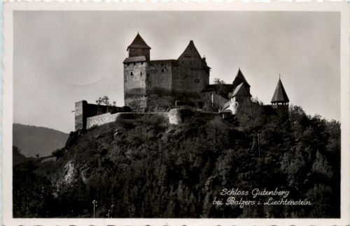 Schloss Gutenberg bei Balzers - Liechtenstein