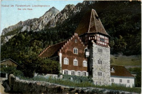 Vaduz - Das rote Haus