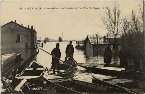 Alfortville - Inondations de 1910