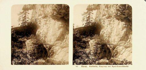 Kufstein - Eingang zur Sparchenschlucht - Stereo