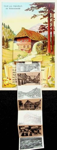 Gruss aus Alpirsbach - zum Aufklappen