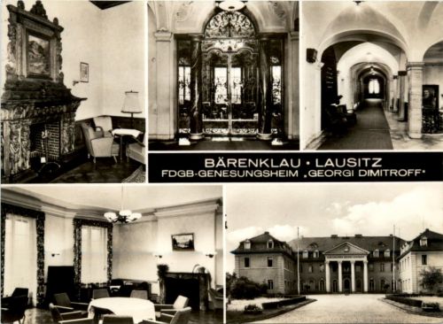 Bärenklau Lausitz, Genesungsheim Georgi Dimitroff, div. Bilder
