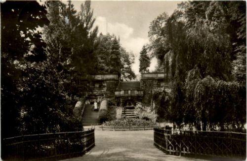 Riesa/Elbe, Freitreppe im Stadtpark