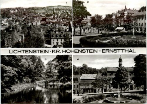 Lichtenstein Kr. Hohenstein-Ernstthal, div. Bilder