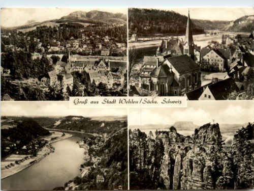 Gruss aus Wehlen, div. Bilder