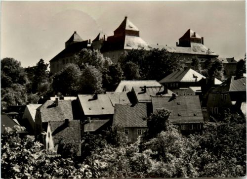 Augustusburg, Blick zum Schloss
