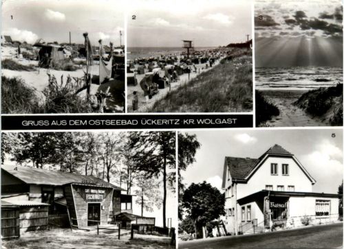 Seebad Ückeritz, Kr. Wolgas, div. Bilder
