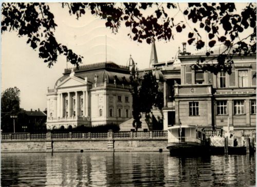 Schwerin, Blick zum Theater