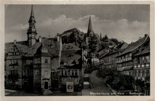 Blankenburg am Harz, Rathaus