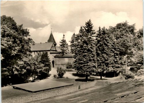 Kranichfeld Ilm, Freilichtbühne und Niederburg