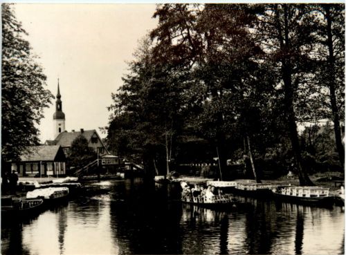 Spreewald, Lübbenau, Kahnstation