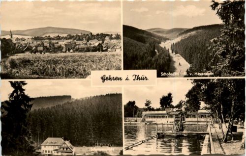 Gehren Thür., div. Bilder