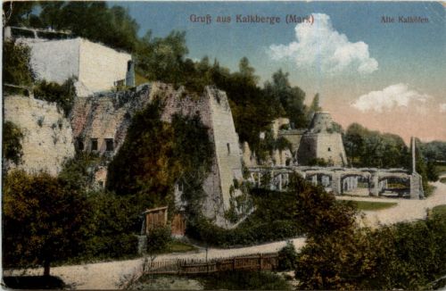 Gruss aus Kalkberge, Alte Kalköfen