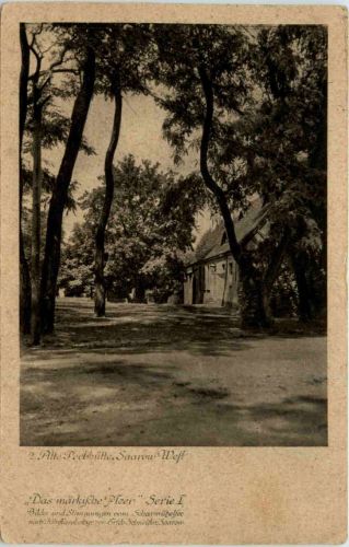 Saarow, alte Pechhütte