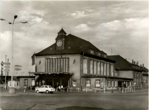 Glauchau, Bahnhof