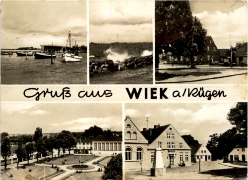 Gruss aus Wiek auf Rügen, div. Bilder