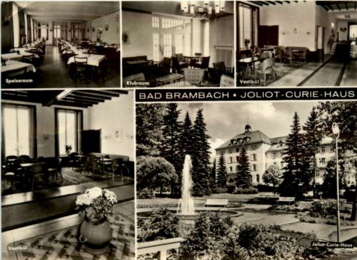 Bad Brambach, div. Bilder, Joliot-Curie-Haus