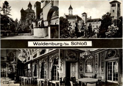 Waldenburg/Sa., Schloss, div. Bilder