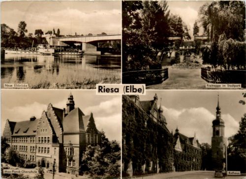 Riesa an der Elbe, div. Bilder