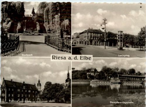 Riesa an der Elbe, div. Bilder